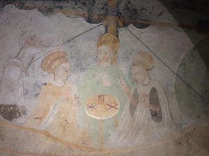 Tarot Fresco in Castello di Masnago of Varase