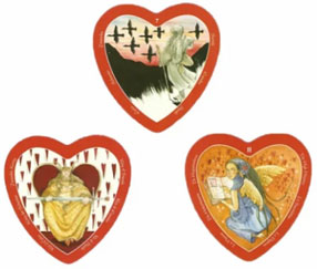 Acelion's Heart-Shaped Cards