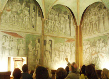 Tarocchi Fresco in Castello Sforzesco Tells a Tale