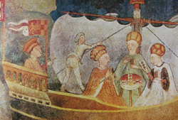 Tarocchi Fresco of Castello di Masnago