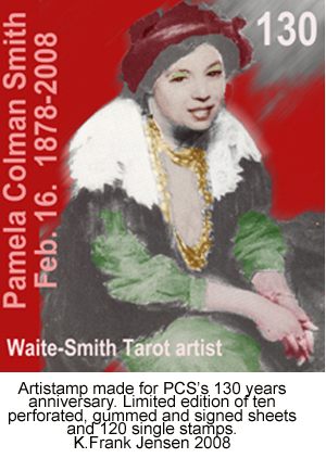 Pamela Colman Smith Anniversary Artistamp