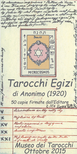 Museo dei Tarocchi - TTarocchi Nuovi Tipo Egizi, Title Card 